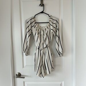 Striped Romper (Size S)